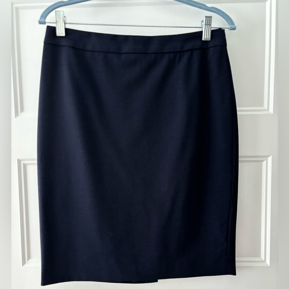 Banana Republic Navy Blue Pencil Skirt Size 2